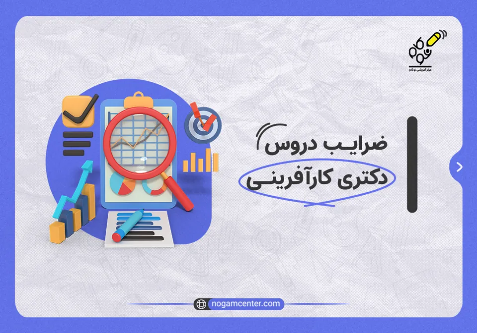 ضرایب دروس دکتری کارآفرینی