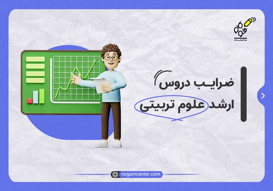 ضرایب دروس ارشد علوم تربیتی